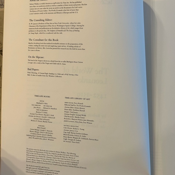 THE WORLD OF LEONARDO (1452-1519) BY ROBERT WALLACE & TIME LIFE SLIPCASE HARD - Picture 8 of 10